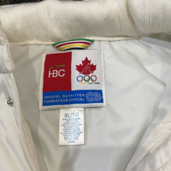 Vintage HBC Canadian Olympic Team Puffy Vest - Picture 8 of 9